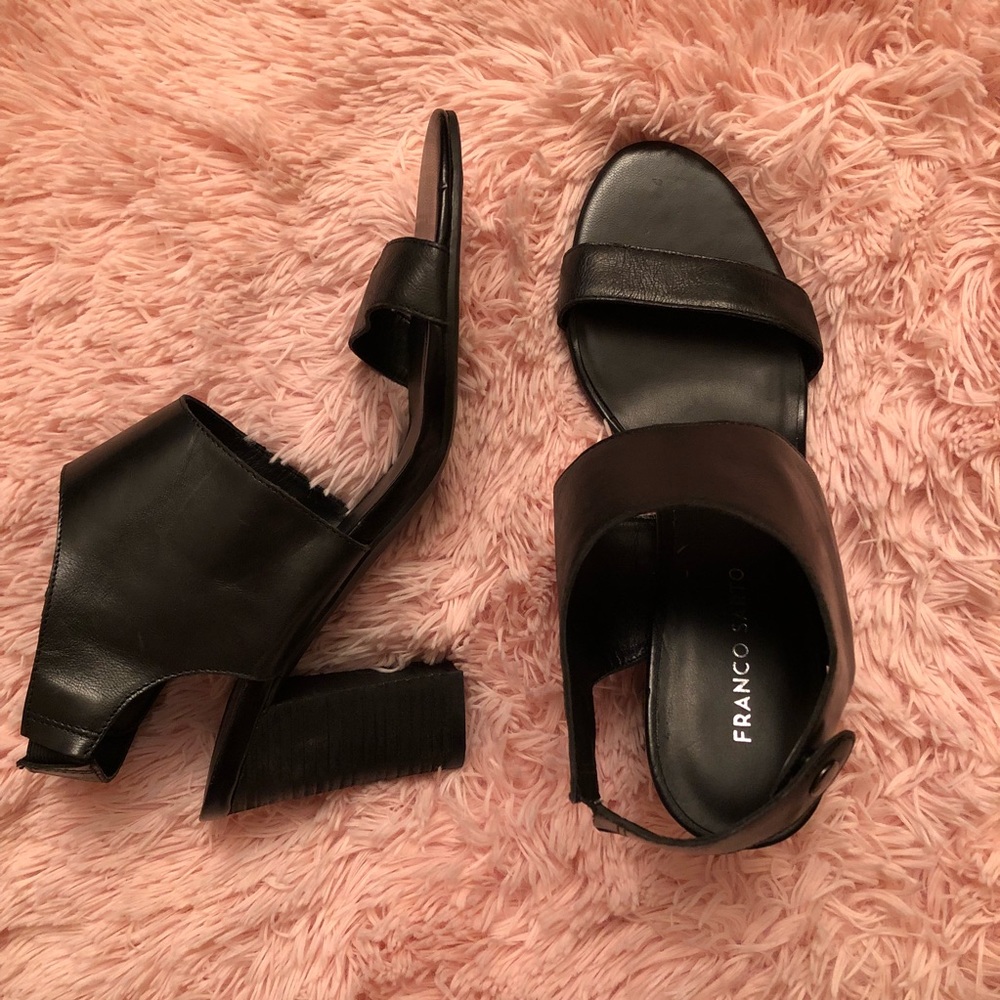 New Franco Sarto Black Heels